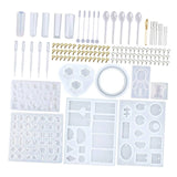 Casting Diamonds Accessories Pendant Kit for Earrings Charm Ear Stud Bracelet