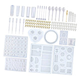 Casting Diamonds Accessories Pendant Kit for Earrings Charm Ear Stud Bracelet