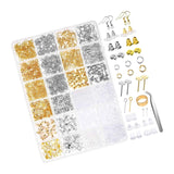 2290Pcs Earring Making Kit Earring Repair Jewelry Making Supplies