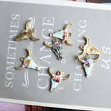 22MM 50Pcs Bull Head Charms DIY Findings Jewelry Making Accessories