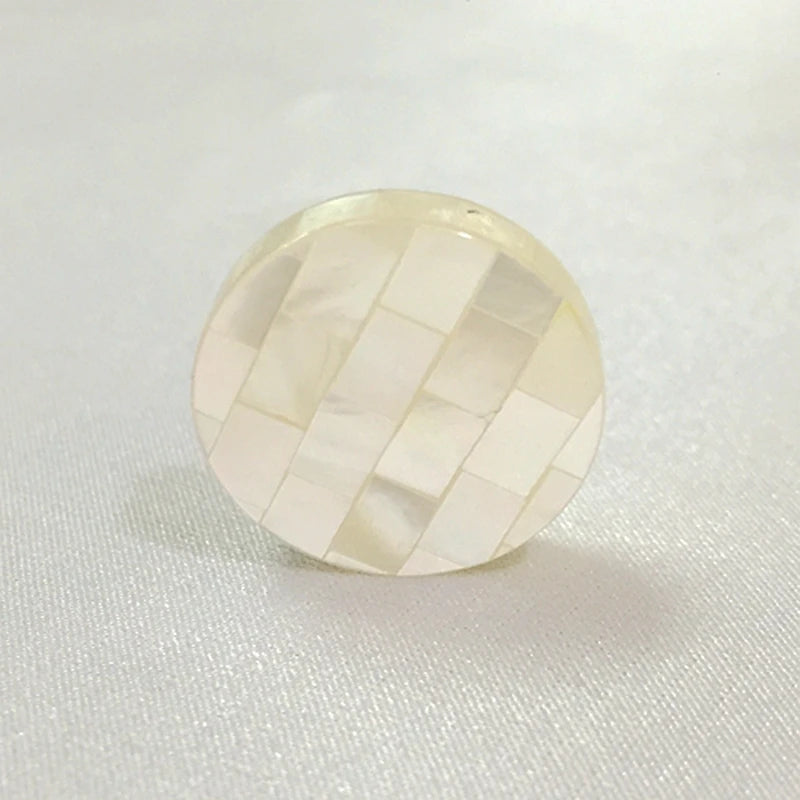 5Pcs 100% Natural Pearl Sea Shell Round Shape Loose Beads