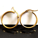 22 Pairs Circle Hoop Earrings Wedding Jewelry Gift Assorted Sizes