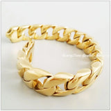 Stainless Steel Silver Smooth Chain Bracelet Unisex Year Gift