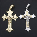 22g Golden Jesus Cross Pendant for Women and Men