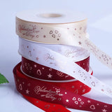 Love Ribbon Flower Decorative Ribbon Rose Bouquet Ribbon