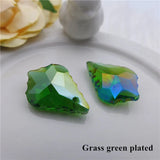 22mm Maple Baroque Crystal Pendant Beads for Jewelry Making DIY 48pcs