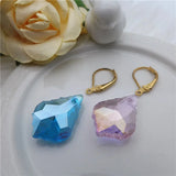 22mm Maple Baroque Crystal Pendant Beads for Jewelry Making DIY 48pcs