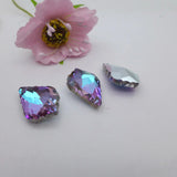 22mm Maple Baroque Crystal Pendant Beads for Jewelry Making DIY 48pcs