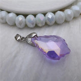 22mm Maple Baroque Crystal Pendant Beads for Jewelry Making DIY 48pcs