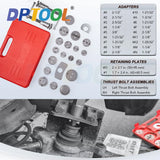 22pcs Car Disc Brake Caliper Wind Back Brake Piston Compressor Tool Kit