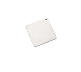 20Pcs/Lot Stainless Steel Square Charms for DIY Jewelry Making