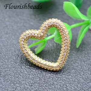 22x22mm Heart Lover Shape DIY Necklace Pendant Charms for Jewelry Making