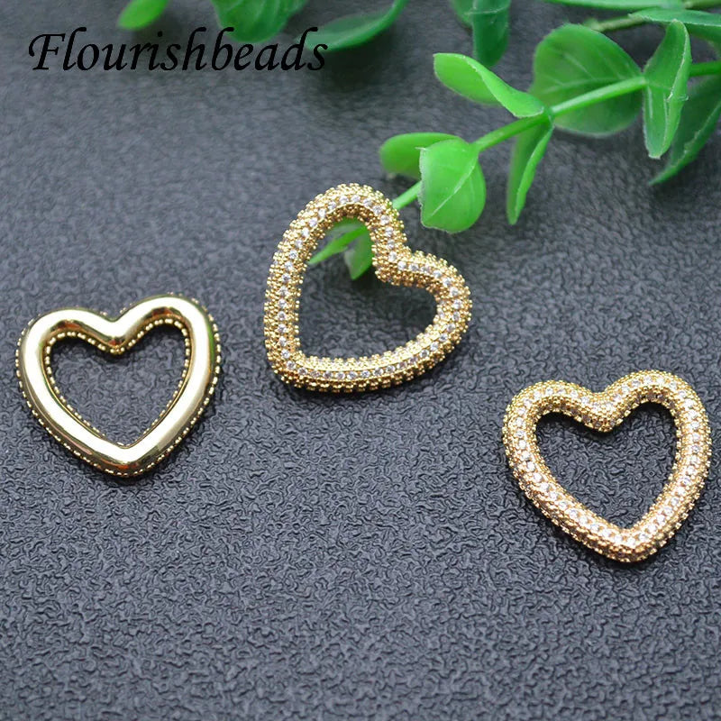 22x22mm Heart Lover Shape DIY Necklace Pendant Charms for Jewelry Making