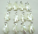 15mm Natural Mother of Pearl Beads for Pendant Jewelry Making 50pcs