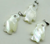 15mm Natural Mother of Pearl Beads for Pendant Jewelry Making 50pcs