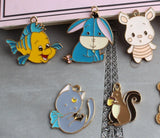 Dripping Colorful Alloy Animal Charms for DIY Jewelry Making