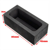 23.5OZ Graphite Ingot Bar Mold for Silver Melting