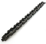 20mm Plated Motorcycles Bicycle Chain Bracelet
