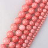 Natural Stone Beads Aquamarine Jade Round Loose Beads for DIY Jewelry Making