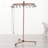 Vintage Pendant Scarf Jewelry Display Rack Necklace Holder Organizer