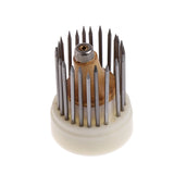 23 Pcs Beading Grain Jewellery Tool Diamond Stone Beader Set Graver