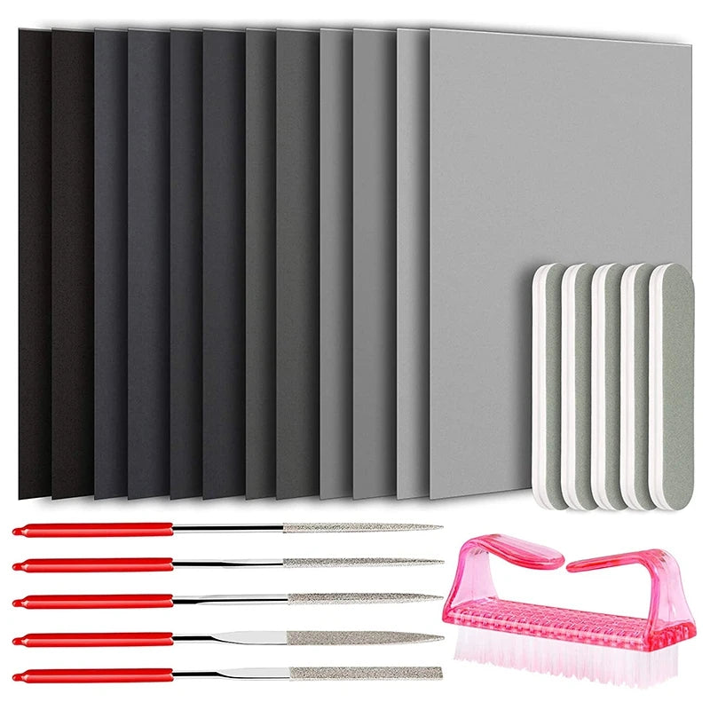 23 Pcs Resin Casting Tools Set, Epoxy Resin Polishing Kit