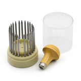 23 Piece Stone and Micro Inlay Tool Carving Set