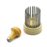 23 Piece Stone and Micro Inlay Tool Carving Set
