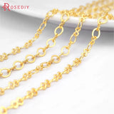 3.5MM Copper Necklace Chains DIY Jewelry Findings
