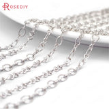 3.5MM Copper Necklace Chains DIY Jewelry Findings