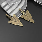 30PCS Antique Bronze Triangle Pendants 31x16MM Jewelry Making DIY Findings