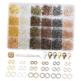 2342Pcs Lobster Claw Clasps with Jump Rings Set Jewelry Finding Kit
