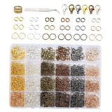 2342Pcs Lobster Claw Clasps with Jump Rings Set Jewelry Finding Kit