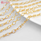3.5MM Copper Oval Link Chains Necklace DIY Jewelry Findings
