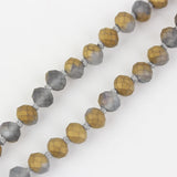 Faceted Glass Rosary Bead Chains, Lady Necklace Jewelry PD-10