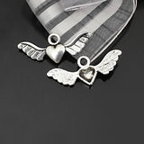 50PCS Angel Wings Charms Pendants Jewelry Making Supplies