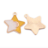 23MM 40Pcs Mixed KC Alloy Pendants Jewelry Charms