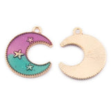 23MM 40Pcs Mixed KC Alloy Pendants Jewelry Charms