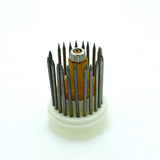 23PCS Stone Setting Tools Bead Grain Tools Set with Wood Handle