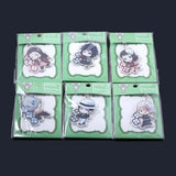 23Pcs Demon Slayer Acrylic Keychain Tanjirou Zenitsu Key Ring School Reward