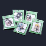 Anime Demon Slayer Kimetsu no Yaiba Keychains Tanjirou Nezuko Zenitsu Rengoku