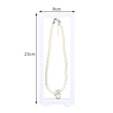 23X9cm Jewelry Display Stand Thick Bracelet Pearl Necklace Box