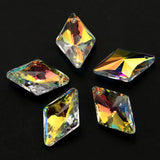 23mm Crystal Pendant Austria Glass Beads Rhinestone Gems - 12pcs