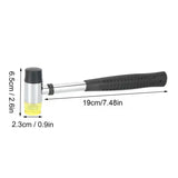 23mm Double Face Soft Tap Rubber Hammer Jewelry Ring Adjusting Tools