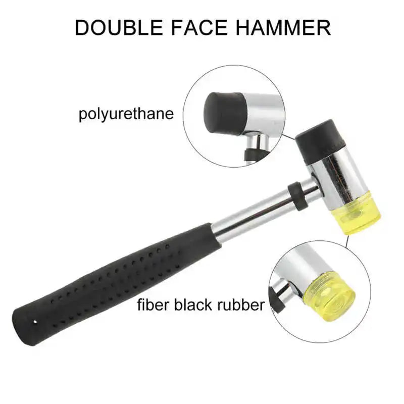 23mm Double Face Soft Tap Rubber Hammer Jewelry Ring Adjusting Tools