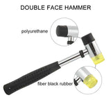 23mm Double Face Soft Tap Rubber Hammer Jewelry Ring Adjusting Tools