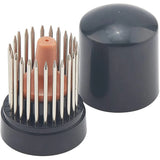 23pcs Beading Tools Set Graver Beader for Jewelry Making with Wood Handle