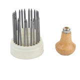 23pcs Jewellers Beads Setting Tool Set Jewelry Gemstone Making Fix Kit