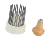 23pcs Jewellers Beads Setting Tool Set Jewelry Gemstone Making Fix Kit