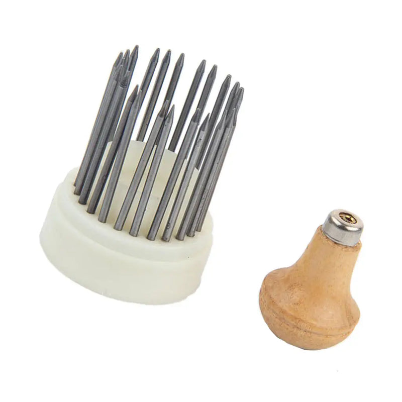 23pcs Jewellers Beads Setting Tool Set Jewelry Gemstone Making Fix Kit